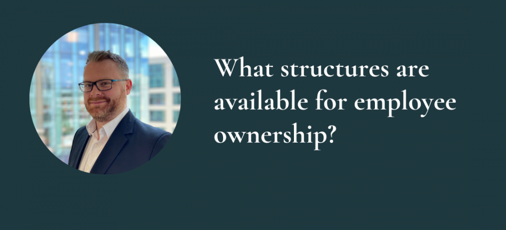 What structures are available for employee ownership?