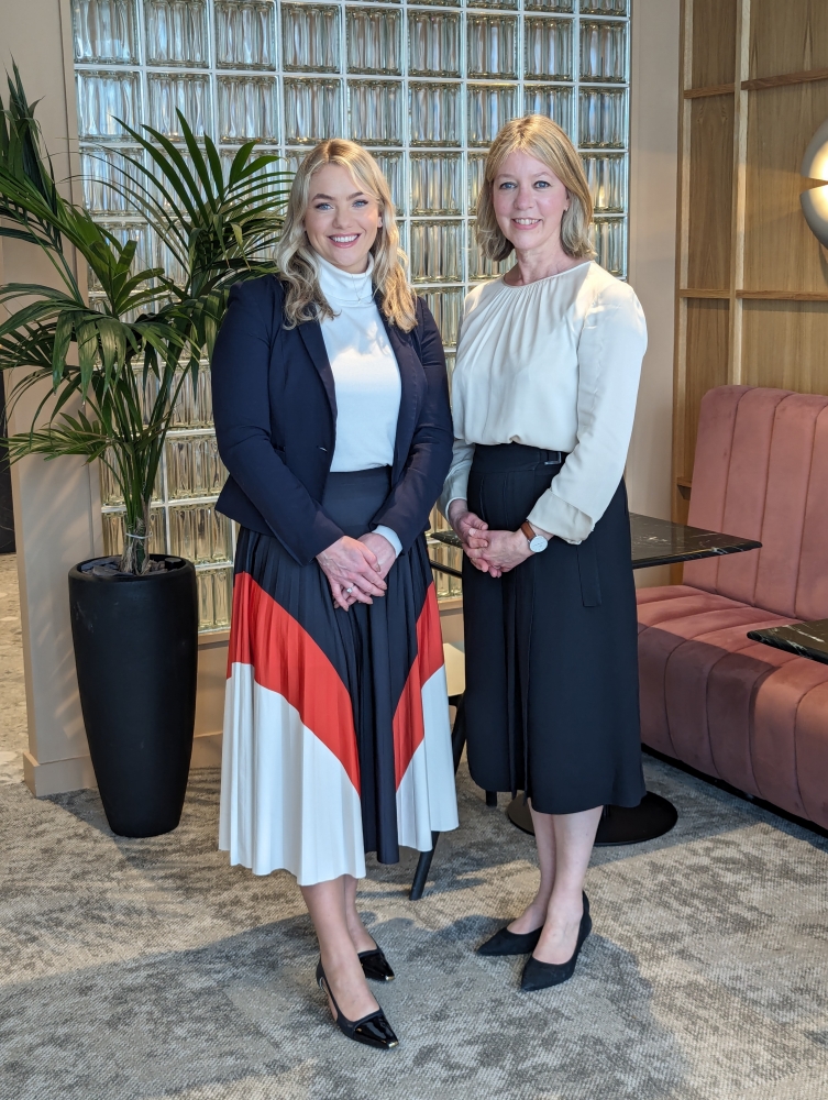 Joanna Blackman and Hannah Allen recently promoted to Parter at Wrigleys Solicitors